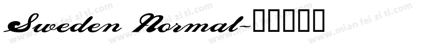 Sweden Normal字体转换